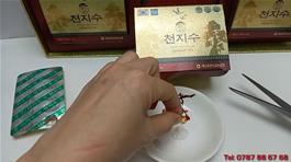 Cách kiểm tra chất lượng Tinh Dầu Thông Đỏ HanSongJung Nội Địa Hàn Quốc