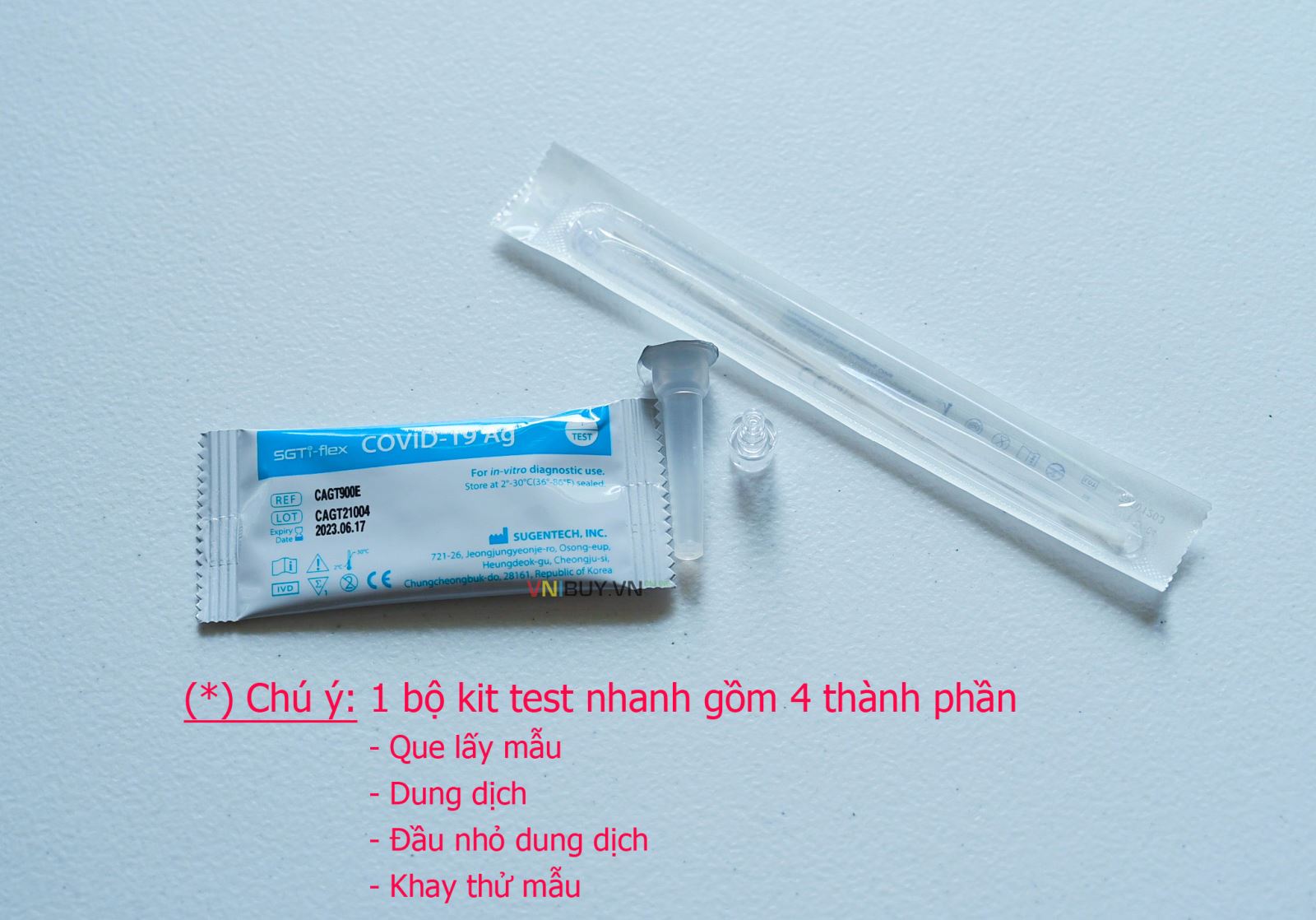 bộ kit test SGTi-flex COVID-19 Ag