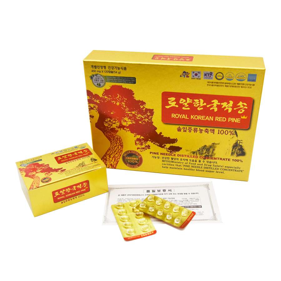 Viên dầu thông đỏ Hoàng Gia Hàn Quốc ROYAL KOREAN RED PINE