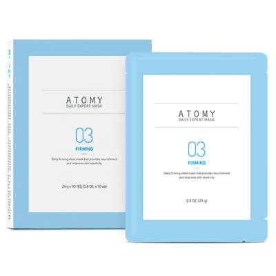 Mặt nạ giấy cao cấp Atomy daily expert mask Moisturizing số 3 dưỡng tế bào da khỏe mạnh từ sâu bên trong, làm săn chắc da, chống lão hóa, giúp da căng mịn, chống chảy xệ